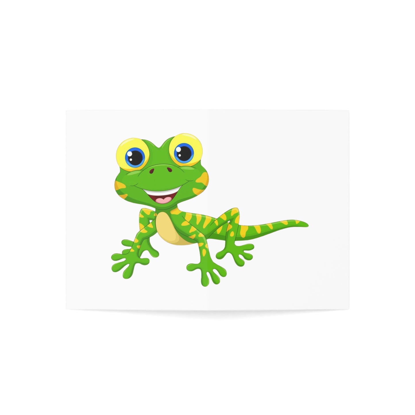 Cute Animal Greeting Cards - Frog & Lizard Designs for Kids, Birthdays, Thank You Notes, Party Invitations, Eco-Friendly Cards